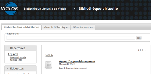 Bibliothèque Virtuelle